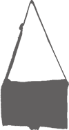 forme dimension sac besace homme