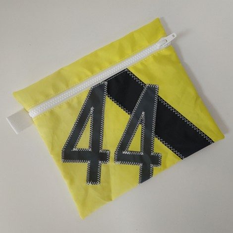 pochette maillot bain jaune 44 gris 01