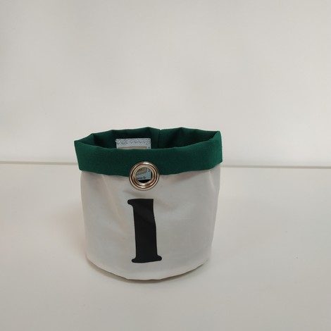 corbeille PM blanc et vert 1 noir 01